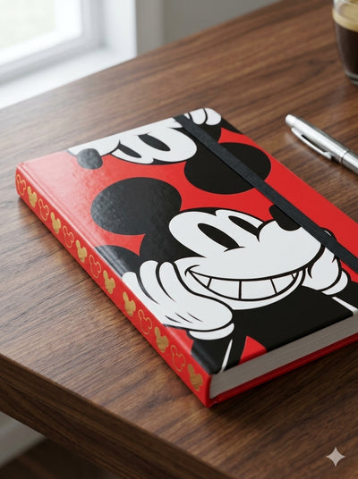 Cuaderno Mooving A5 Tapa Dura Mickey