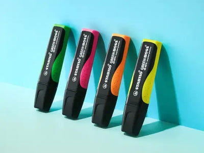 Set Destacadores Stabilo Boss Green 4 Colores