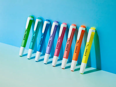 Set Destacadores Stabilo Swing Cool Fluorescentes 8 Colores
