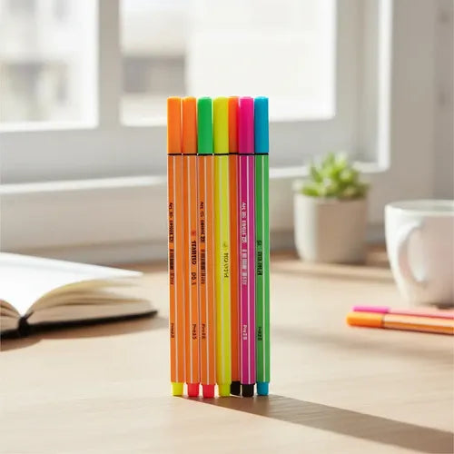 Set Stabilo Point 88 + Pen 68 Fluor 10 Colores