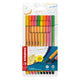 Set Stabilo Point 88 + Pen 68 Fluor 10 Colores