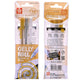 Set Sakura Gelly Roll Metallic Oro, Plata y Blanco