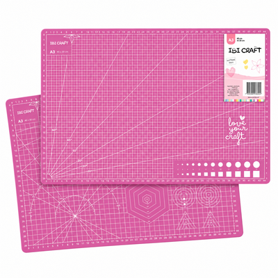 Base de Corte Ibicraft Rosa A4 22 × 30 cm