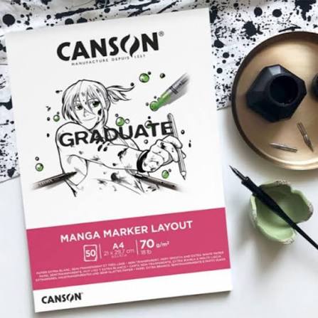 Block Canson Graduate Marker A4 - Vista 1