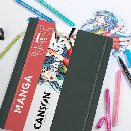 Sketchbook Canson Graduate Manga A4 - Vista 3