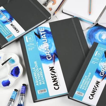 Sketchbook Canson Graduate Acuarela A5 250 g - Vista 2
