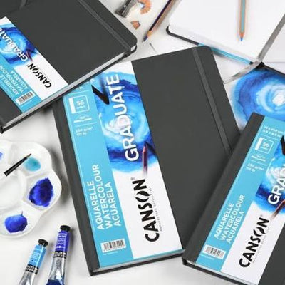 Sketchbook Canson Graduate Acuarela A5 250 g - Vista 2