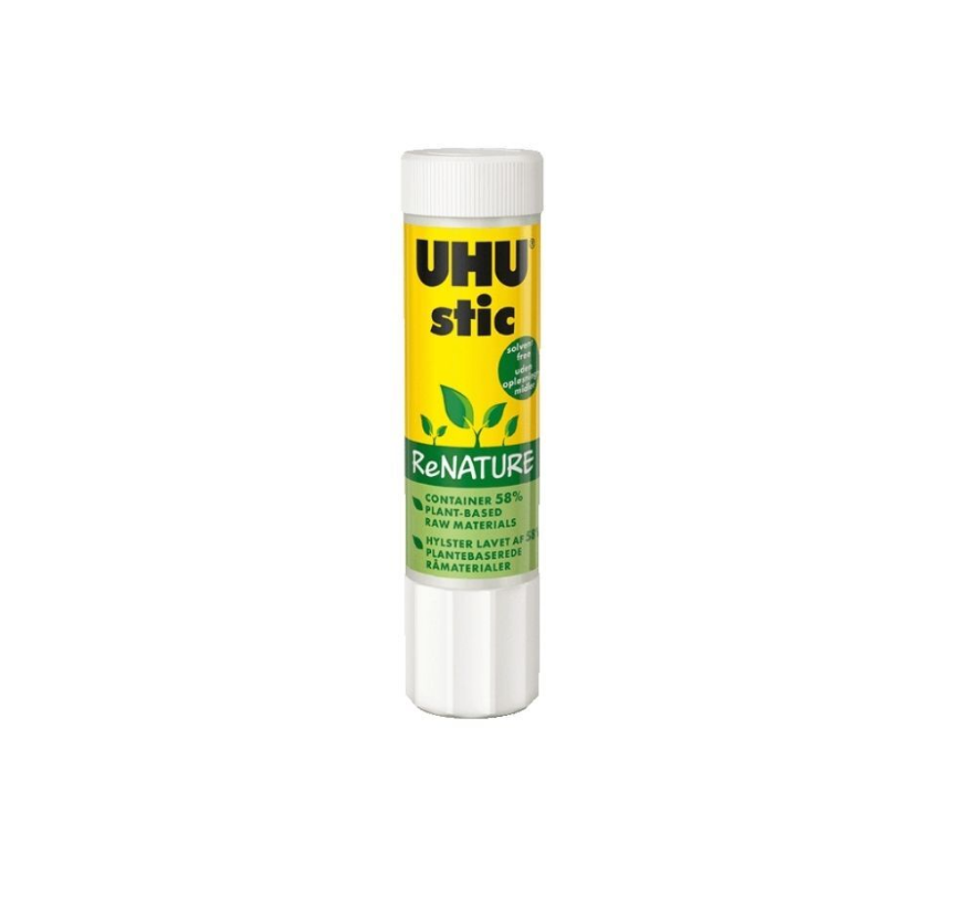 Adhesivo UHU Stic ReNATURE 40 g