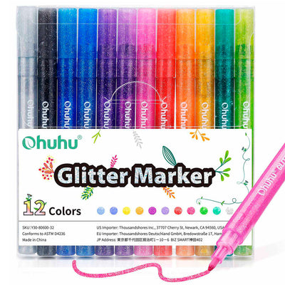 Set Marcadores Glitter Metálicos Ohuhu