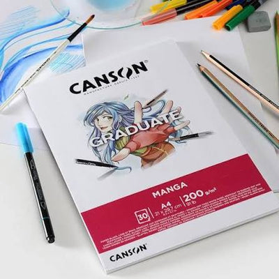 Block Canson Graduate Manga A4 - Vista 2