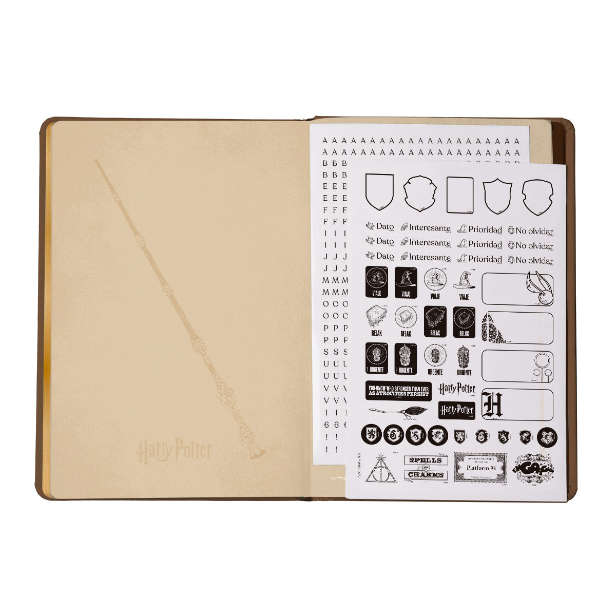 Cuaderno Mooving A5 Tapa Dura Harry Potter