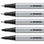 Set Stabilo Creative Tips Negro 5 Puntas