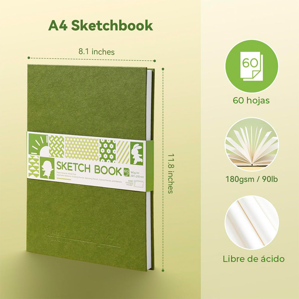 Sketchbook Arrtx A4