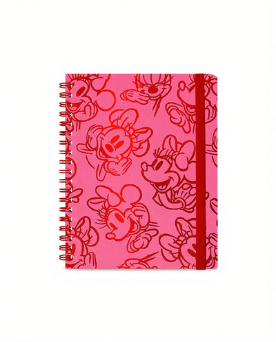 Libreta espiral Mooving A5 Tapa Dura Minnie