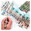 Set Sakura Pigma Micron Brush 8 Colores