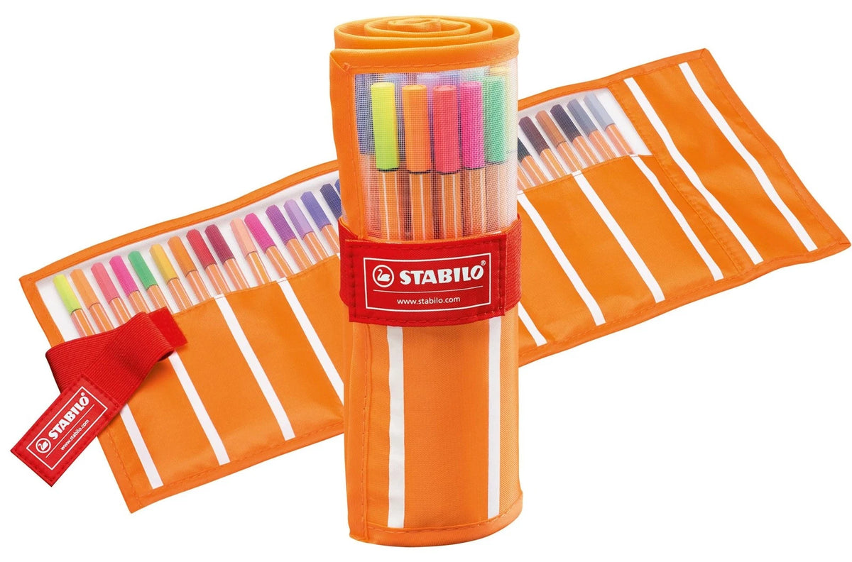 Set Stabilo Point 88 en Rollo 30 Colores